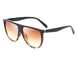 Oversized Square Sunglasses Women Designer Brand Big one uv400 transparent Frame