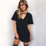 Women Summer T-Shirt  Casual Loose Short Sleeve
