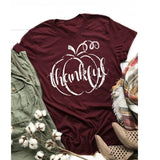 t-shirt top hocus pocus letter printed women unisex graphic female Halloween