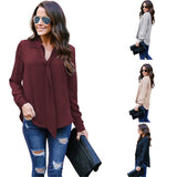 Pregnancy Clothing For Women Loose Tops Female Chiffon Blouse